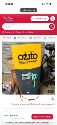 Ozitto Mini Electric Wood Chipper for Yard Cleanup